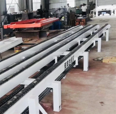 Double-jointed Flatbed Chain Conveyor Line