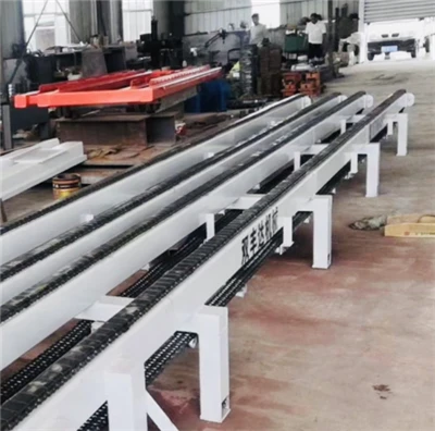 Double-jointed Flatbed Chain Conveyor Line