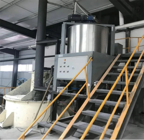 Aluminum powder automatic metering system